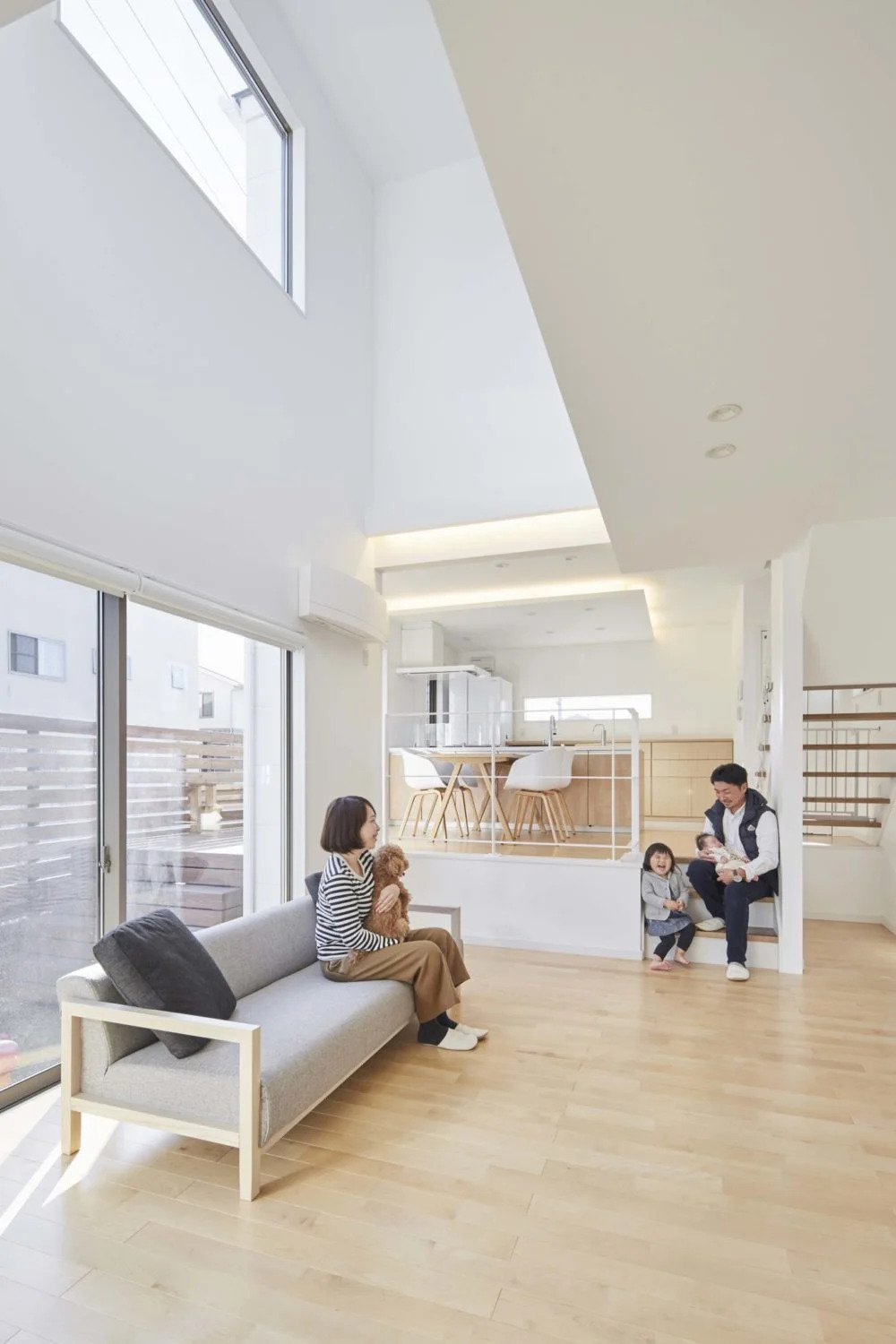 吹き抜けで開放感のある空間を演出！吹き抜けの間取りポイントと施工事例をご紹介 | 岡山･倉敷で注文住宅の家づくりはミナモト建築工房