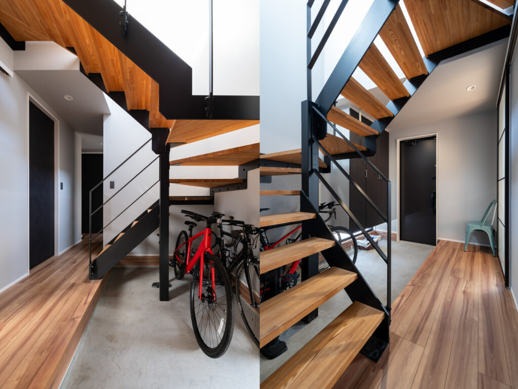 趣味を楽しむ玄関